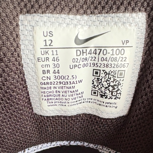 Men’s Nike Giannis Immortality size 12 white/clear/black - Picture 5 of 7